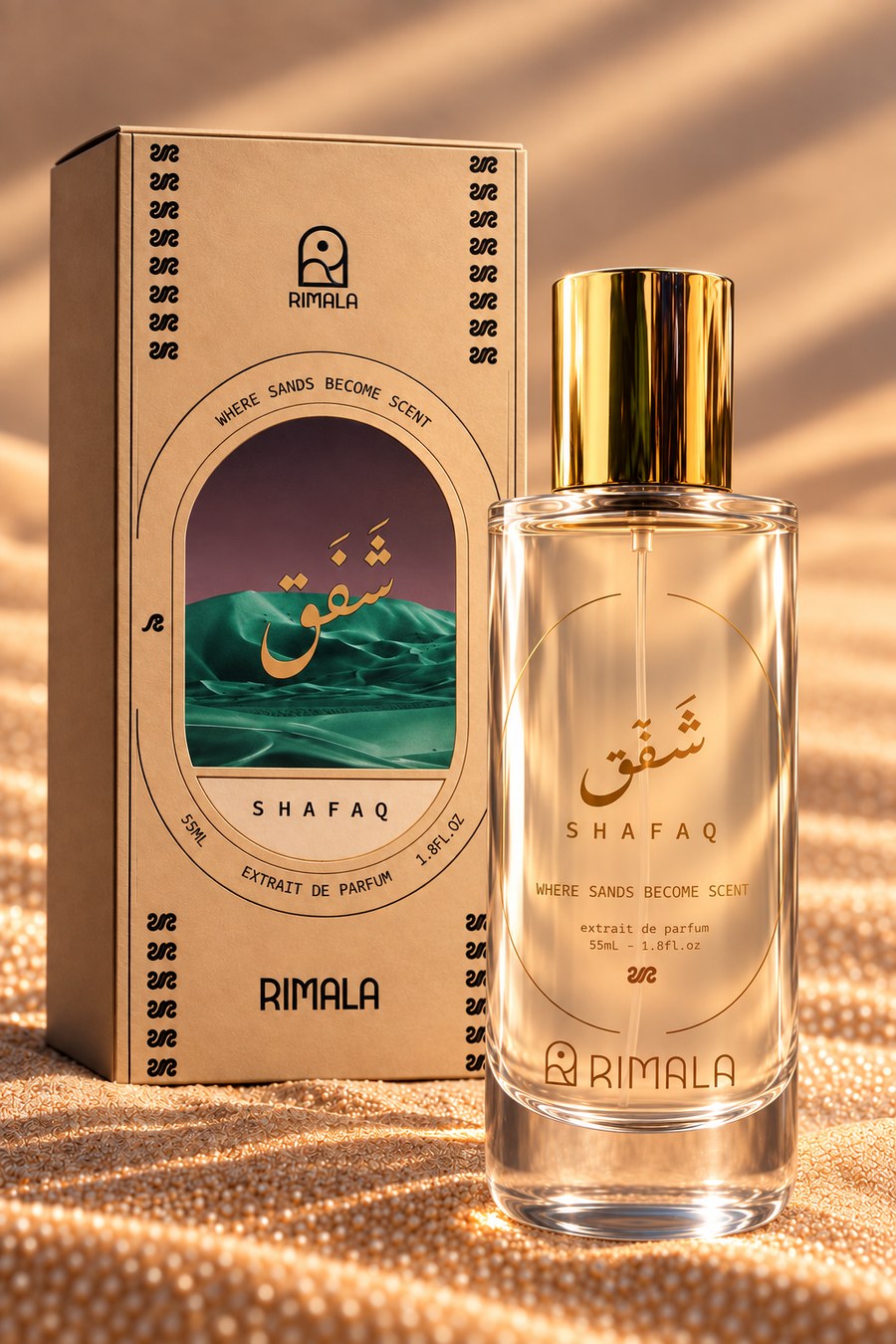 Rimala Shafaq carton and bottle