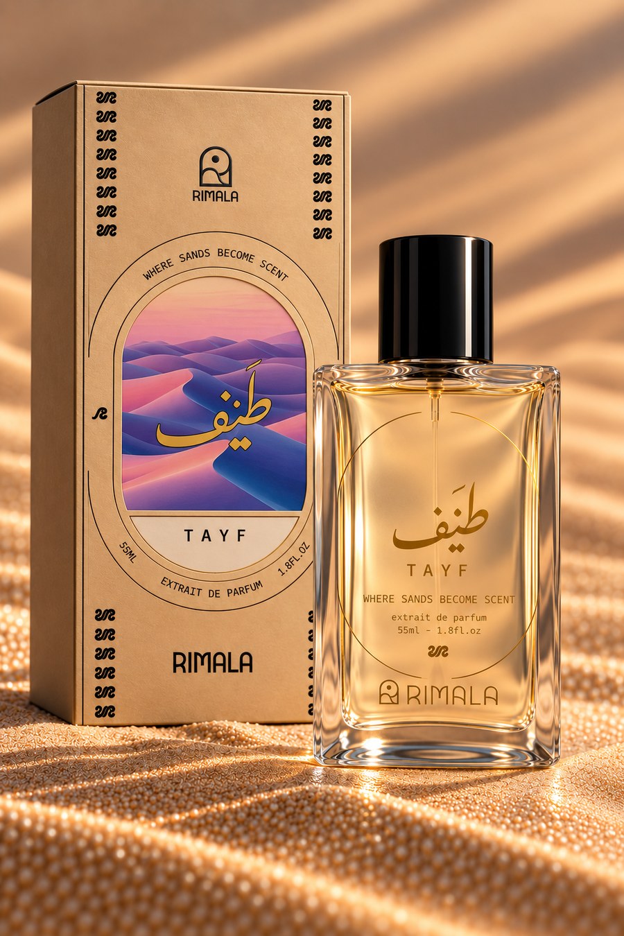 Rimala Tayf carton and bottle